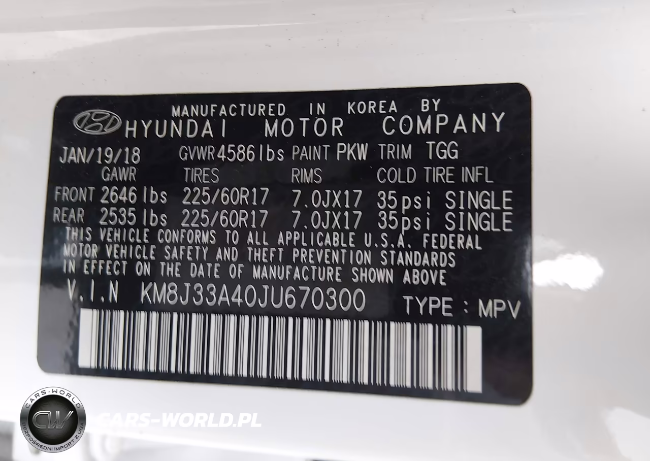 2018 Hyundai Tucson Sel VIN:KM8J33A40JU670300 - 9