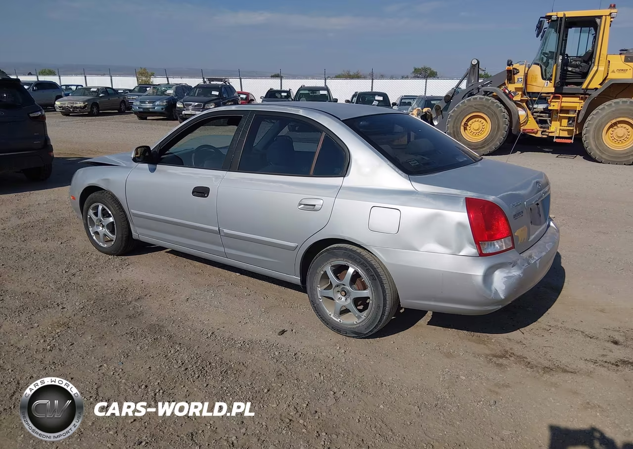 2001 Hyundai Elantra Gls VIN:KMHDN45D21U141244 - 3