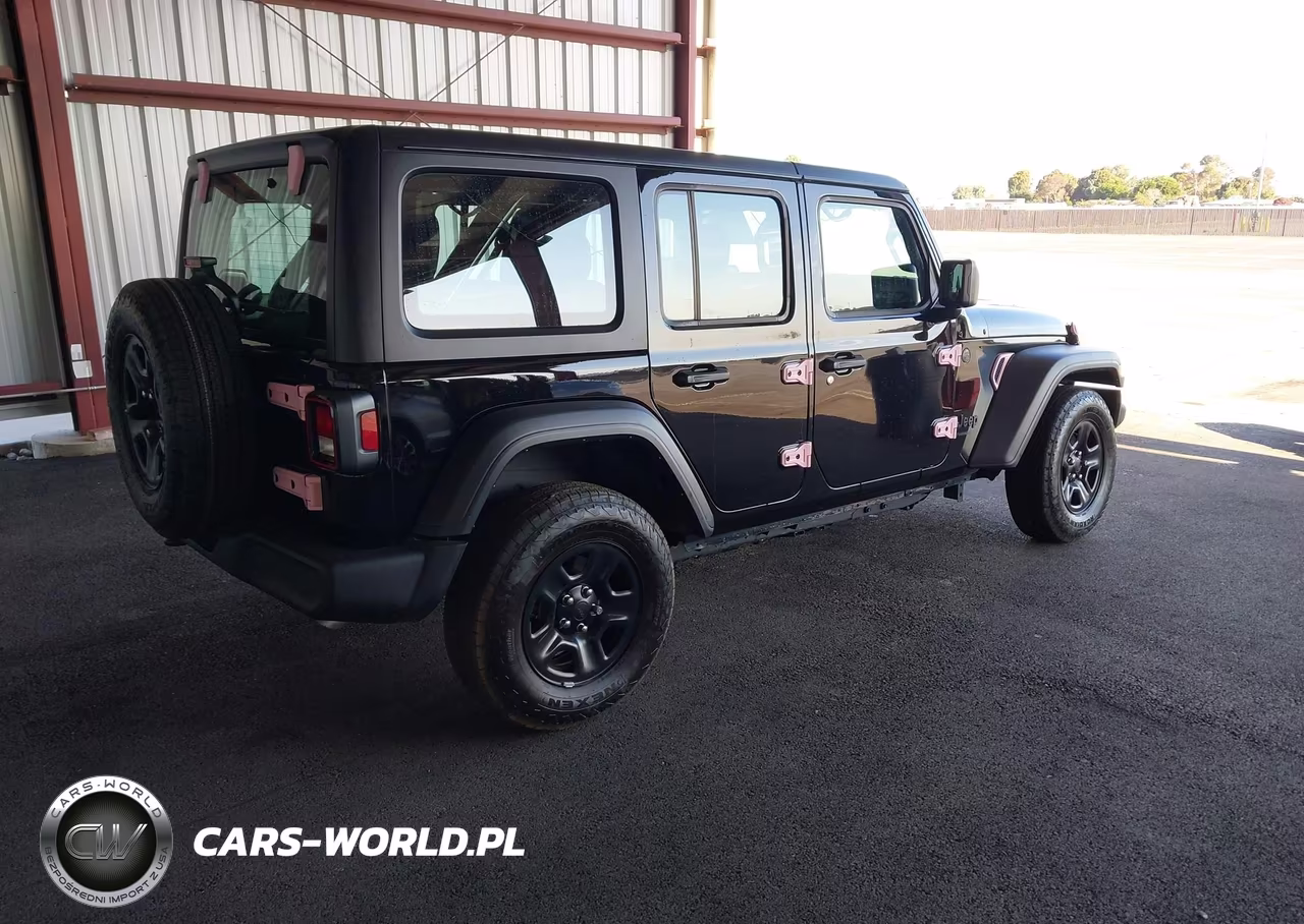 2025 Jeep Wrangler 4-Door Sport 4X4 VIN:1C4PJXDNXSW501973 - 4