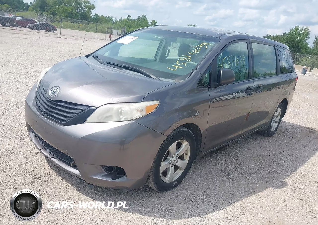2012 Toyota Sienna Base V6 7 Passenger VIN:5TDZK3DC9CS216762 - 2