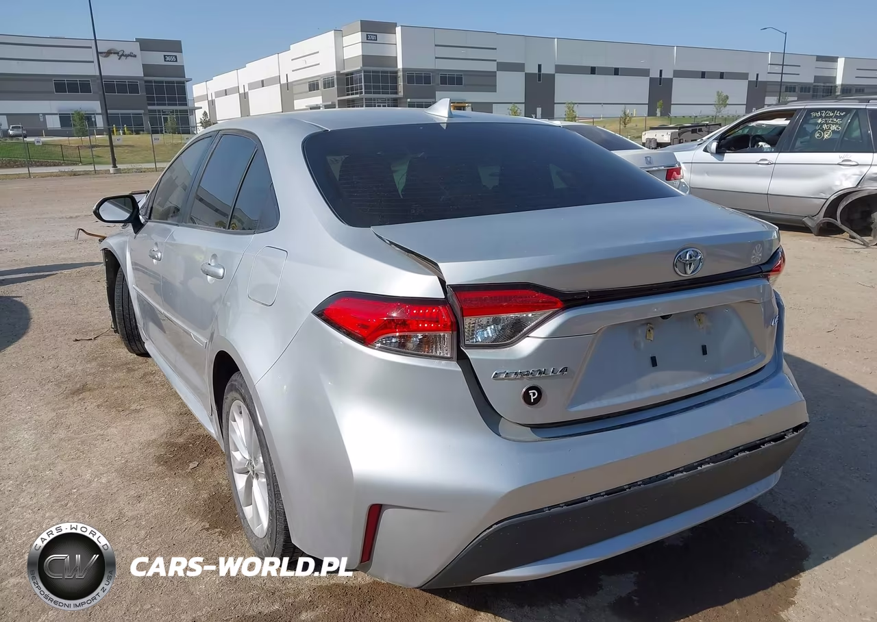 2021 Toyota Corolla Le VIN:JTDVPMAE3MJ178603 - 3