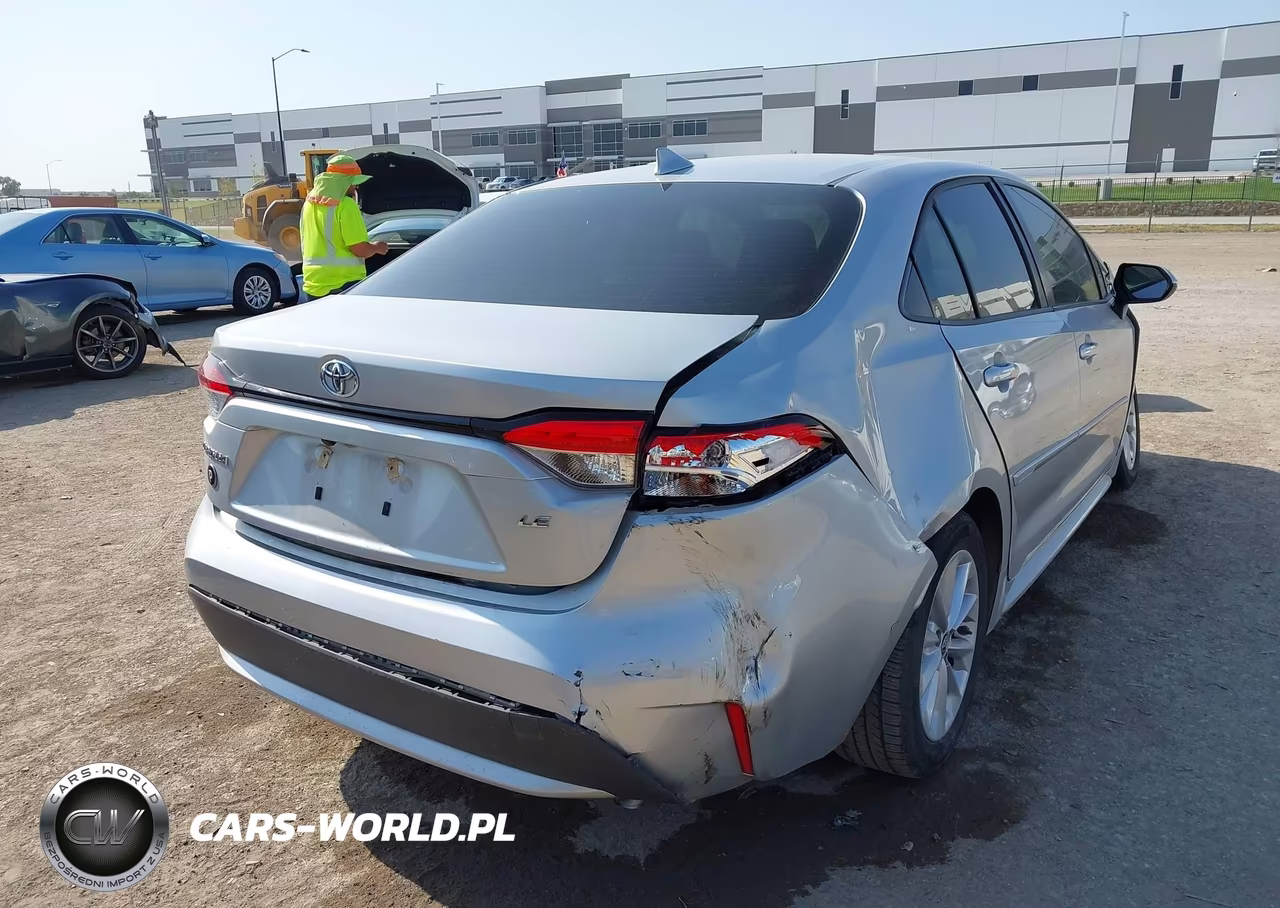 2021 Toyota Corolla Le VIN:JTDVPMAE3MJ178603 - 4