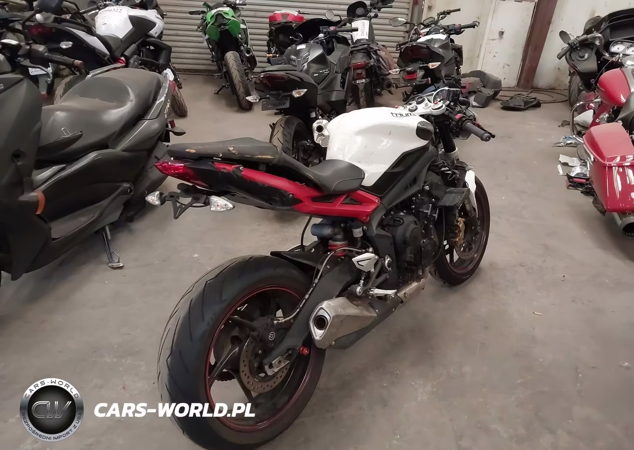 2014 Triumph Motorcycle Street Triple R VIN:SMTL03NEXET625399 - 4