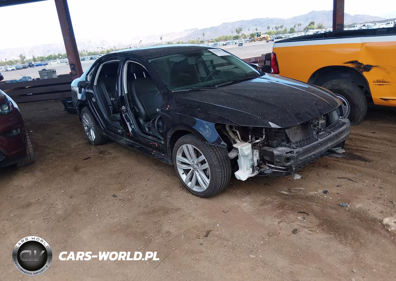 2019 Volkswagen Passat 2.0T Wolfsburg Edition VIN:1VWLA7A34KC005552 - 1