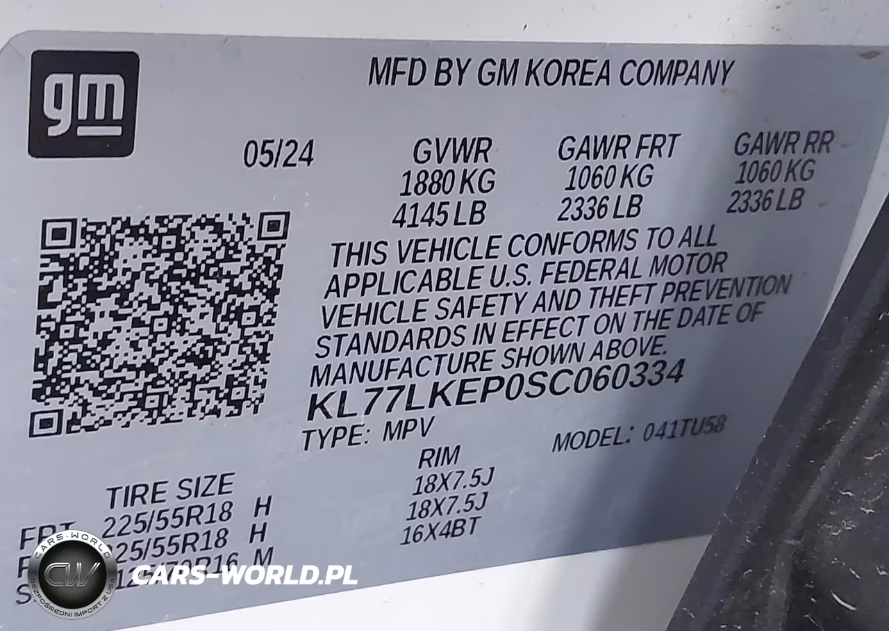 2025 Chevrolet Trax Fwd Activ VIN:KL77LKEP0SC060334 - 9