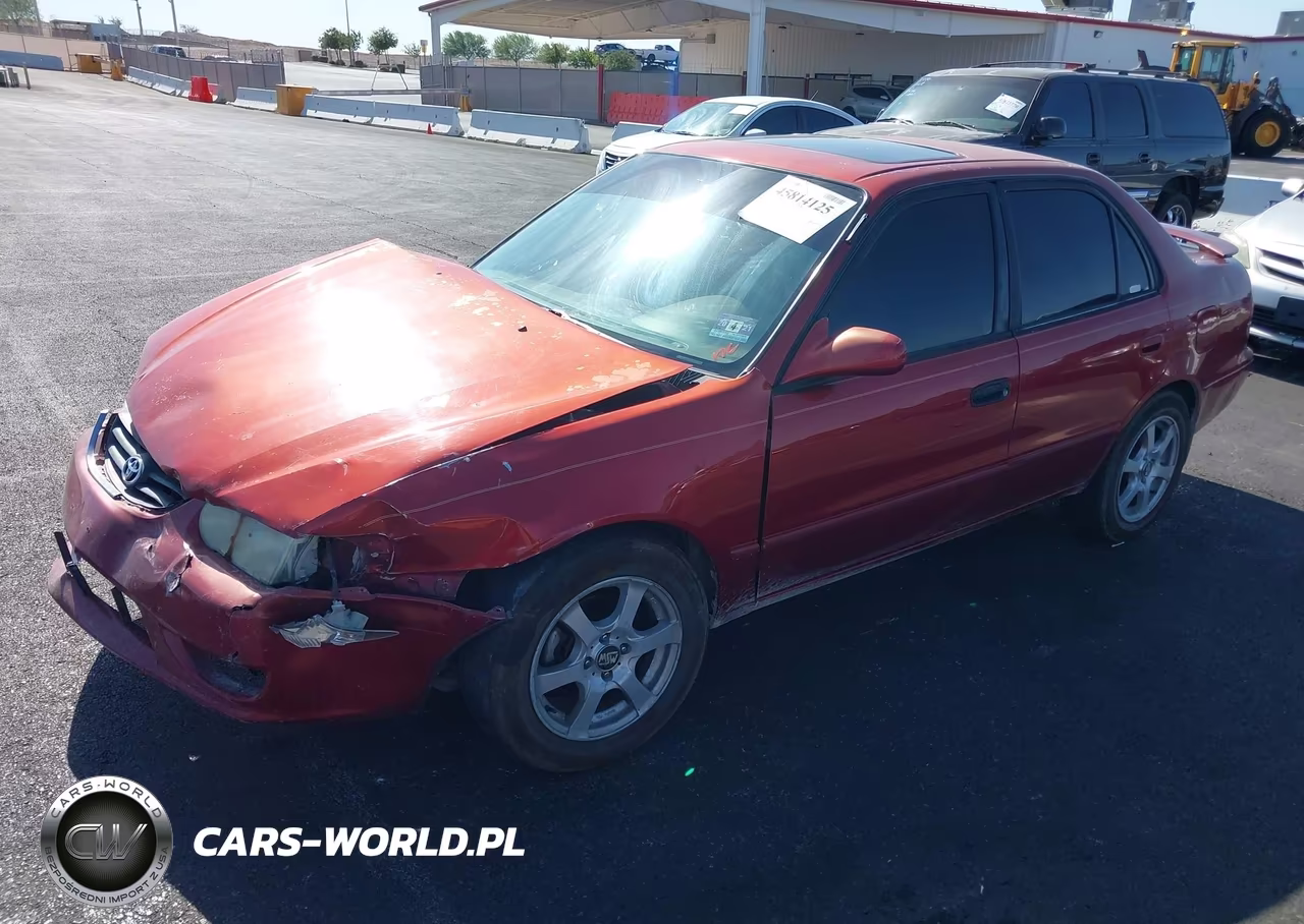 2002 Toyota Corolla Le VIN:2T1BR12E62C586029 - 2