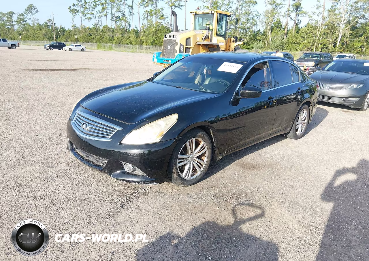 2012 Infiniti G37X VIN:JN1CV6ARXCM978049 - 2