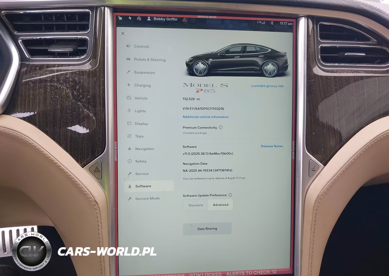 2012 Tesla Model S Performance-Signature Performance VIN:5YJSA1DP0CFP03218 - 7