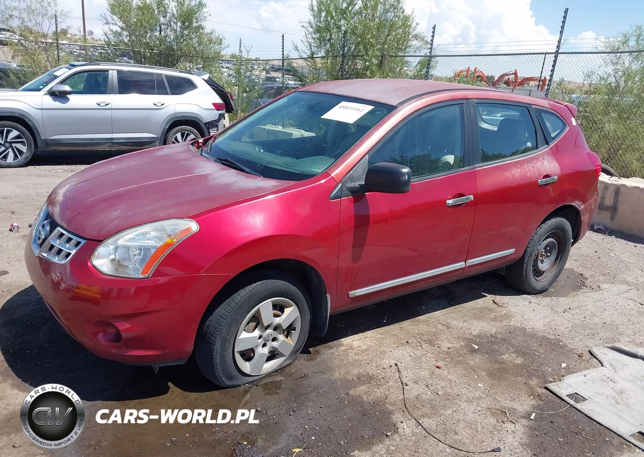 2012 Nissan Rogue S VIN:JN8AS5MV2CW405607 - 2