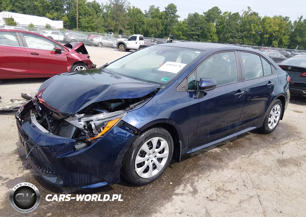 2022 Toyota Corolla Le VIN:5YFEPMAE9NP369004 - 2