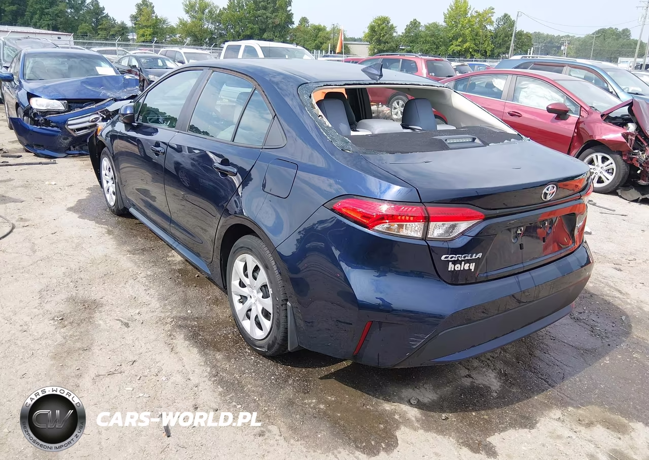 2022 Toyota Corolla Le VIN:5YFEPMAE9NP369004 - 3