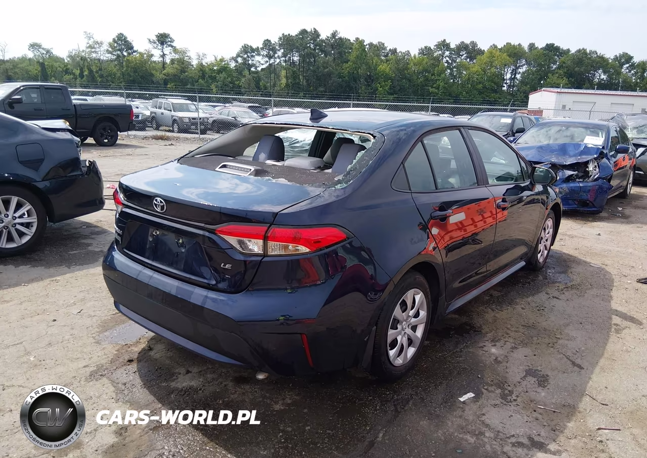 2022 Toyota Corolla Le VIN:5YFEPMAE9NP369004 - 4