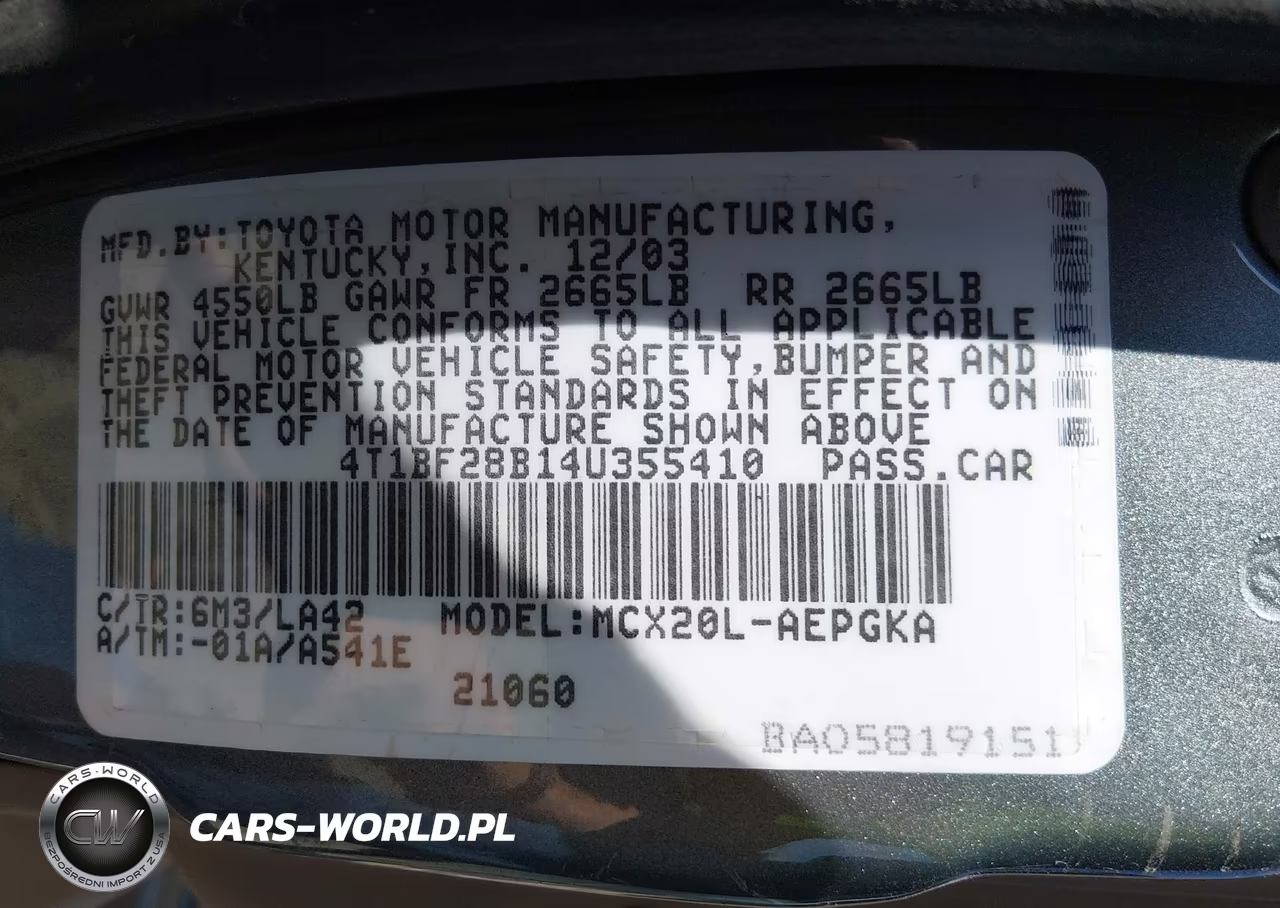 2004 Toyota Avalon Xls VIN:4T1BF28B14U355410 - 9