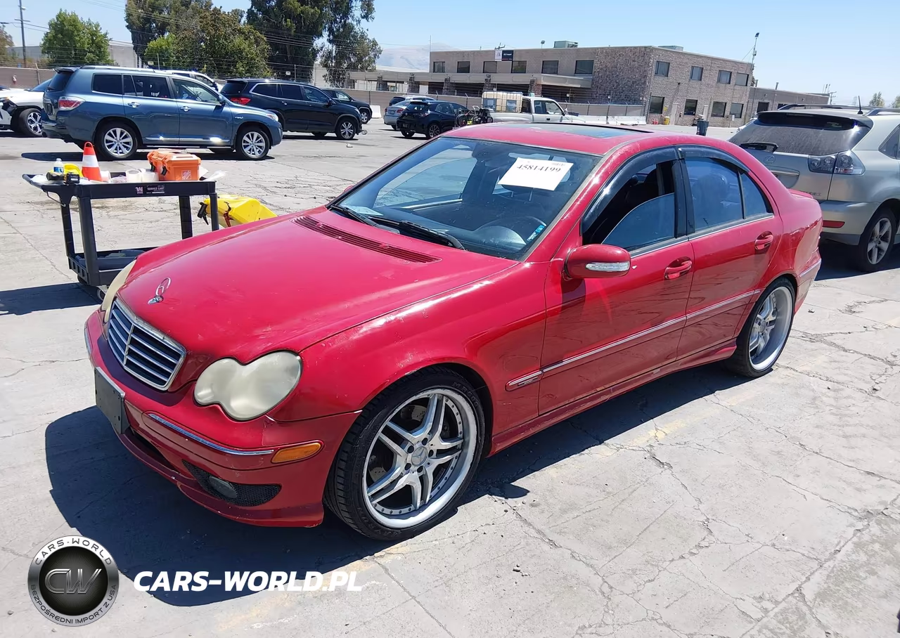 2005 Mercedes-Benz C 230 Kompressor Sport VIN:WDBRF40J05A731842 - 2