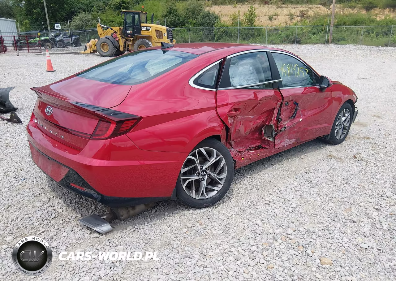 2020 Hyundai Sonata Sel VIN:5NPEL4JA5LH056468 - 4