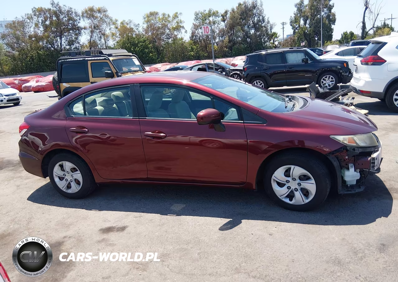 2015 Honda Civic Lx VIN:19XFB2F59FE210986 - 14