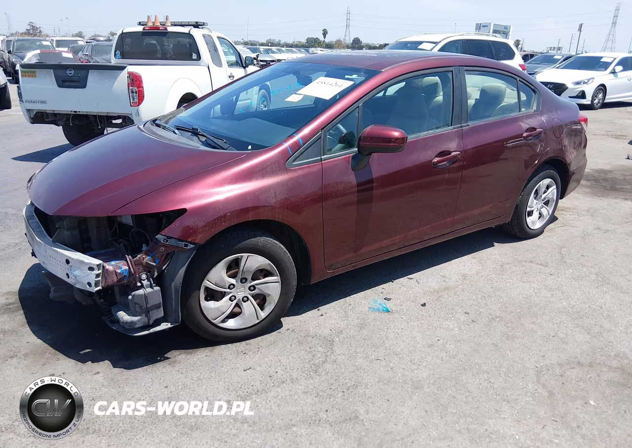 2015 Honda Civic Lx VIN:19XFB2F59FE210986 - 2