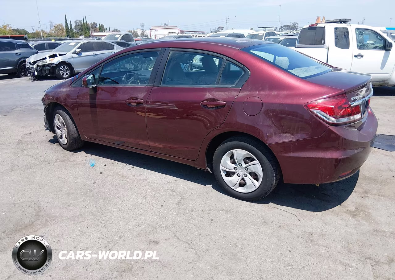 2015 Honda Civic Lx VIN:19XFB2F59FE210986 - 3