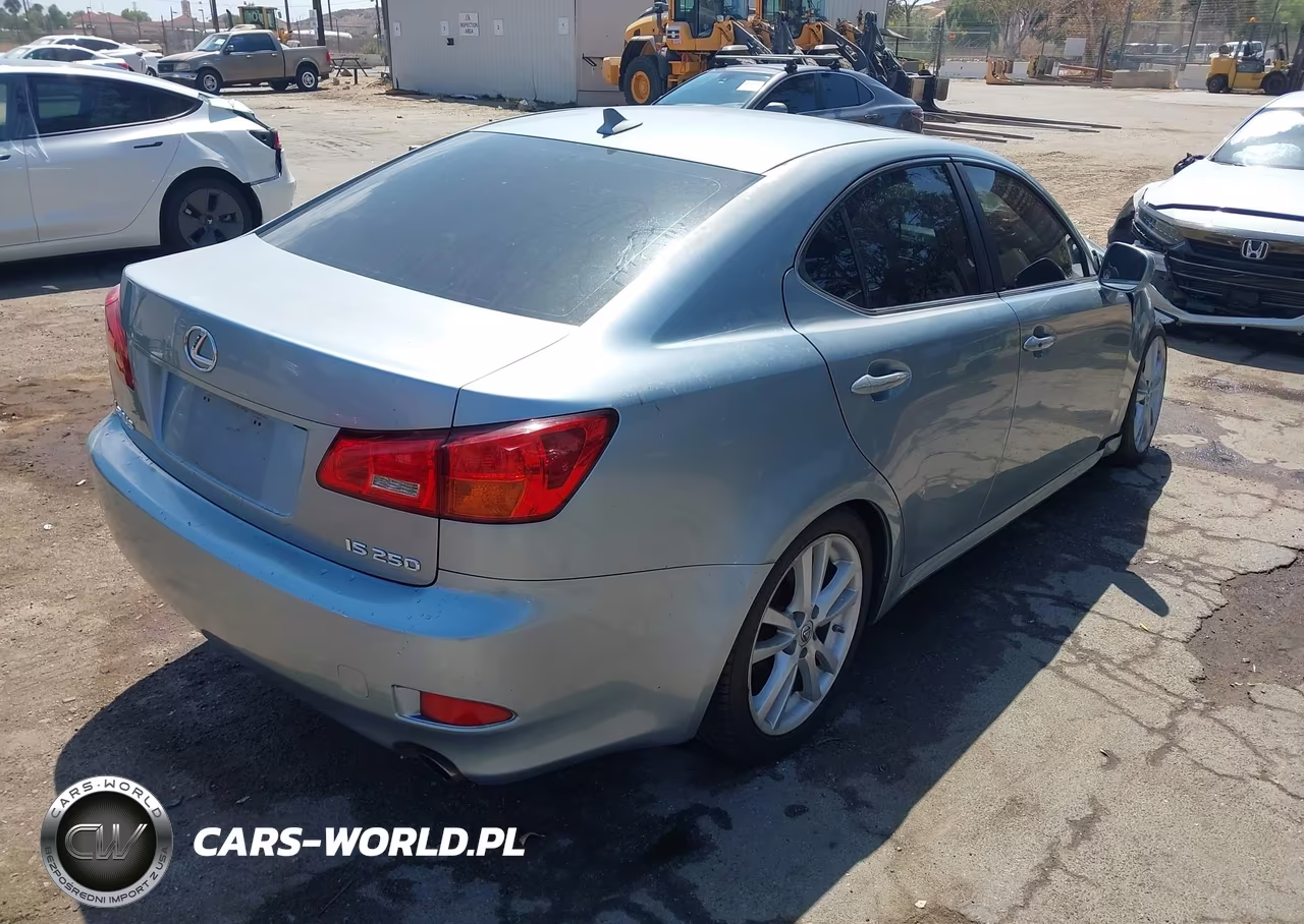 2007 Lexus Is 250 VIN:JTHBK262575048077 - 4