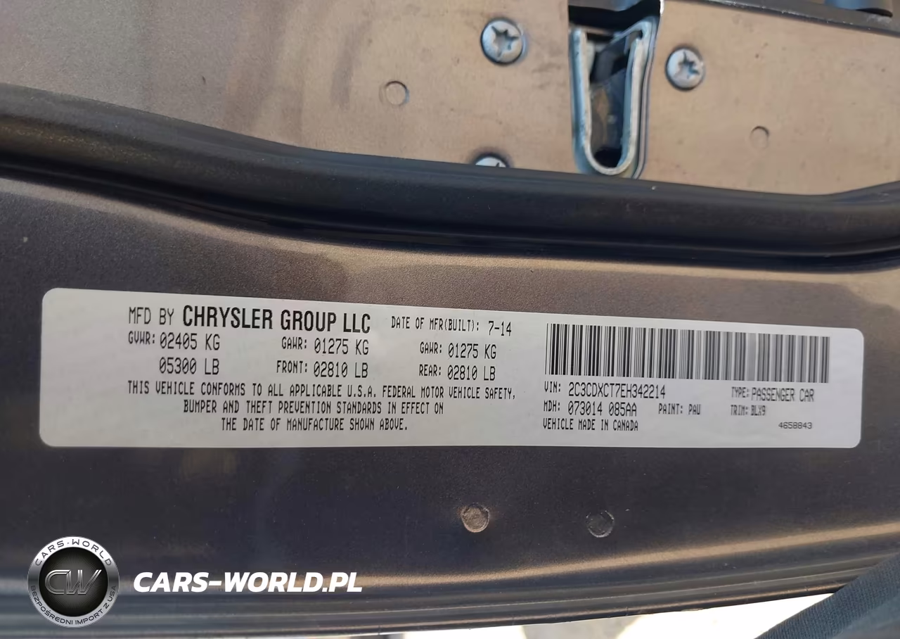 2014 Dodge Charger R-T Plus VIN:2C3CDXCT7EH342214 - 9