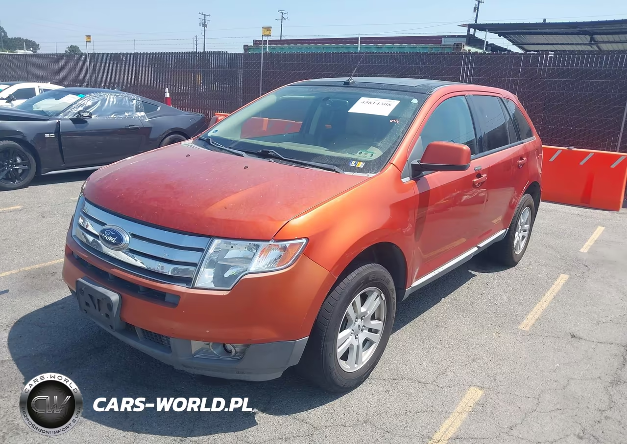 2007 Ford Edge Sel Plus VIN:2FMDK49C27BB34626 - 2
