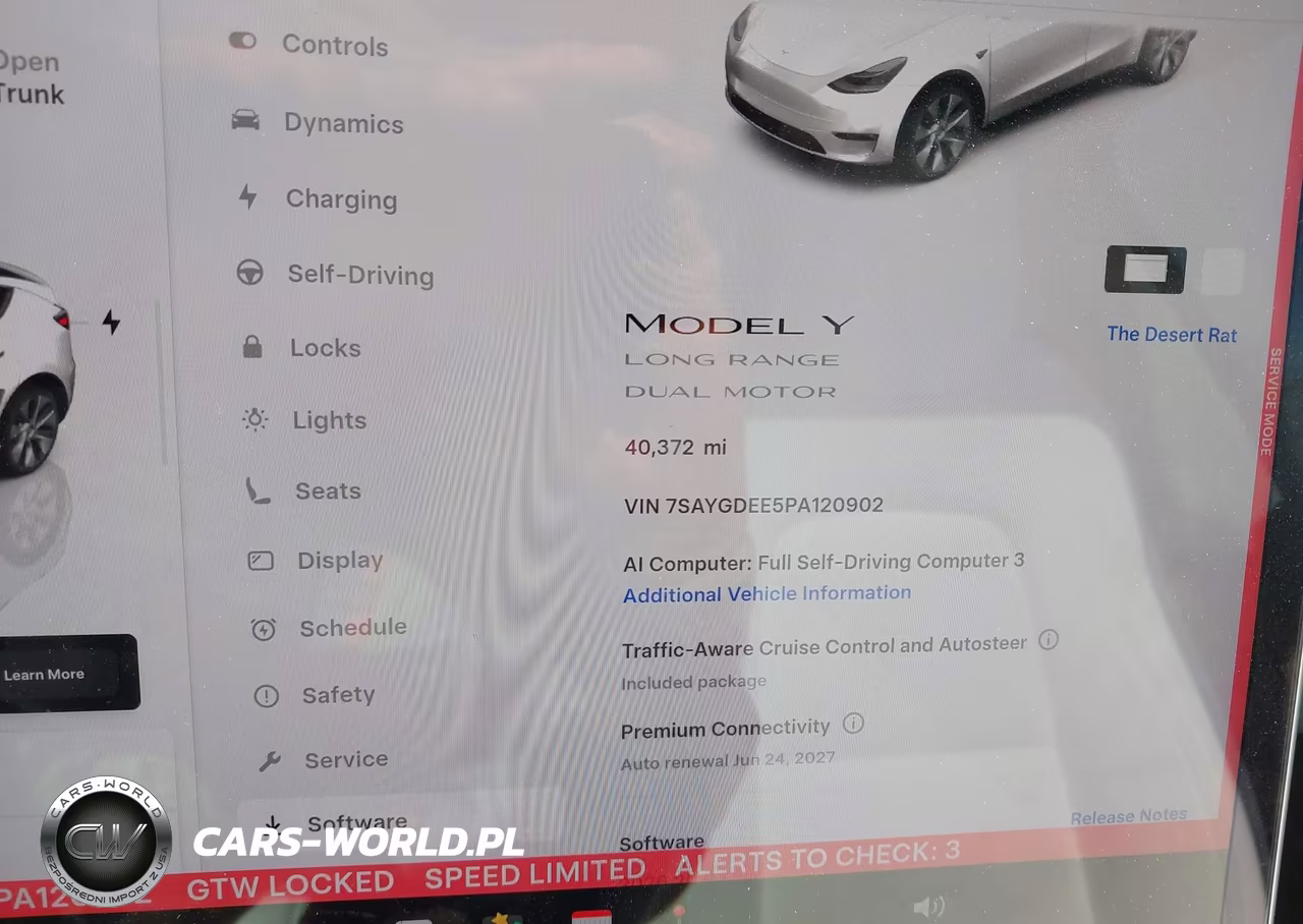 2023 Tesla Model Y Awd-Long Range Dual Motor All-Wheel Drive VIN:7SAYGDEE5PA120902 - 7