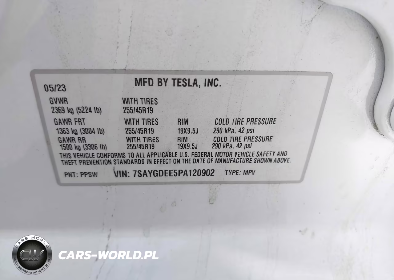 2023 Tesla Model Y Awd-Long Range Dual Motor All-Wheel Drive VIN:7SAYGDEE5PA120902 - 9