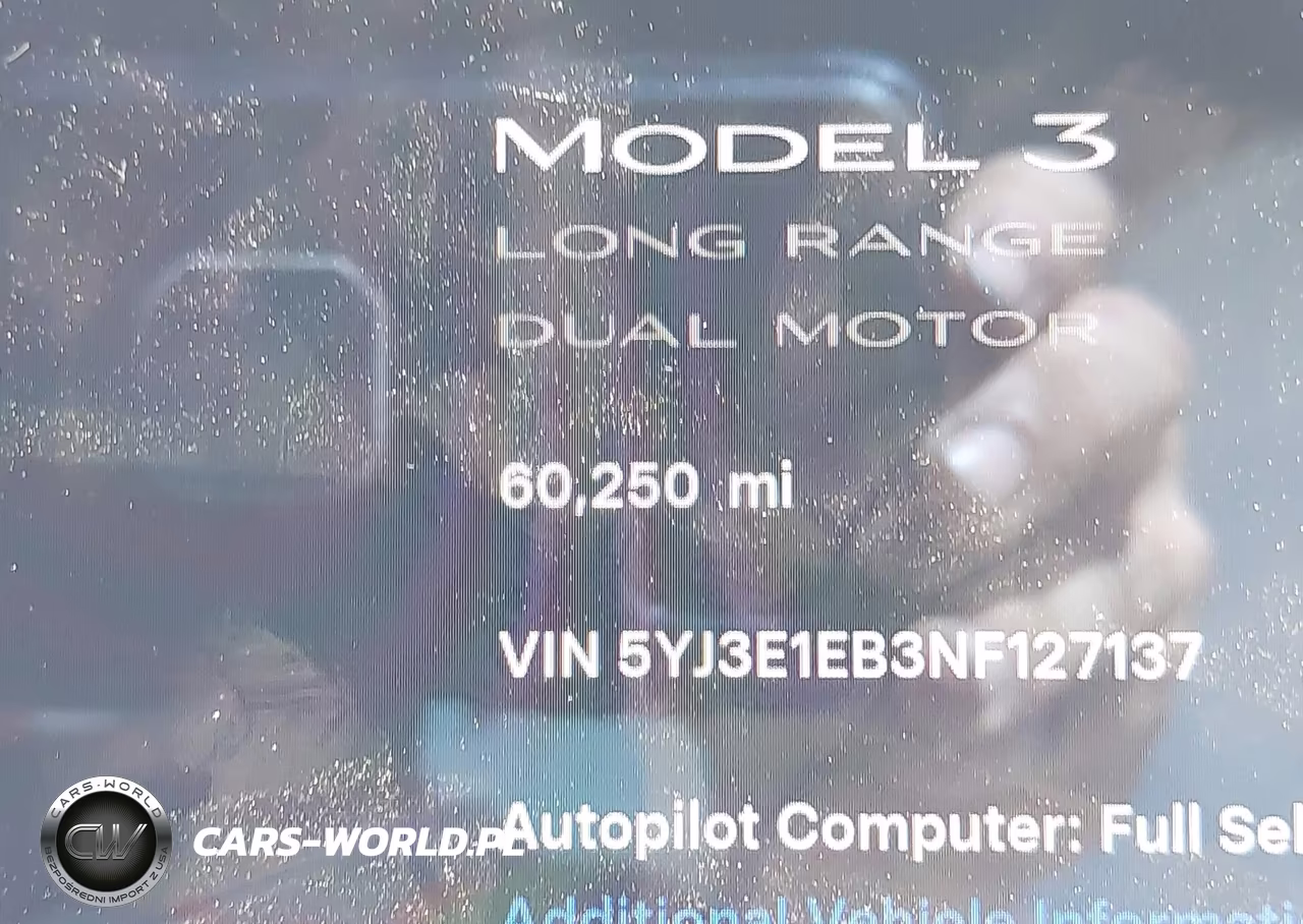 2022 Tesla Model 3 Long Range Dual Motor All-Wheel Drive VIN:5YJ3E1EB3NF127137 - 15