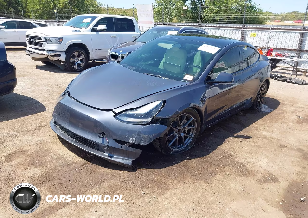 2022 Tesla Model 3 Long Range Dual Motor All-Wheel Drive VIN:5YJ3E1EB3NF127137 - 2