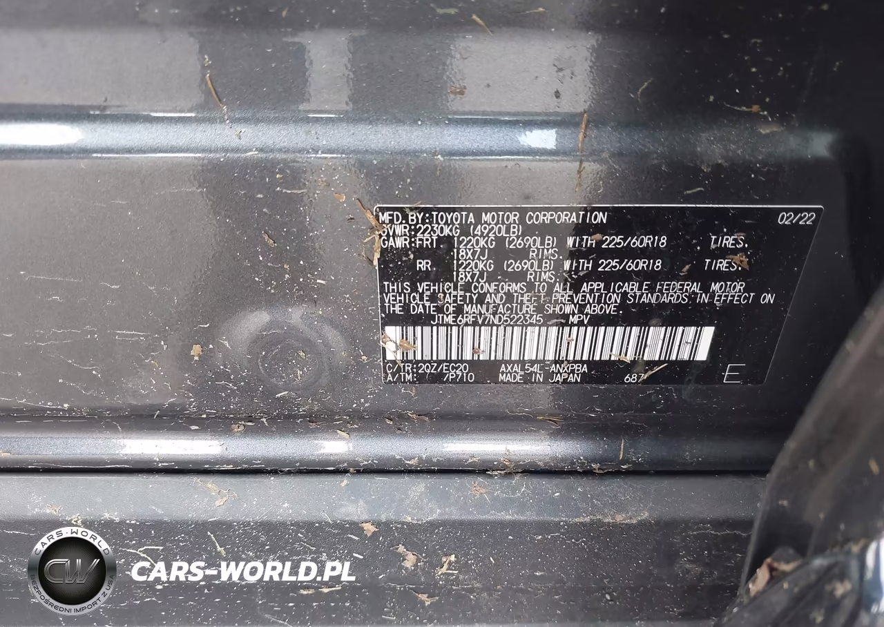 2022 Toyota Rav4 Hybrid Xse VIN:JTME6RFV7ND522345 - 9