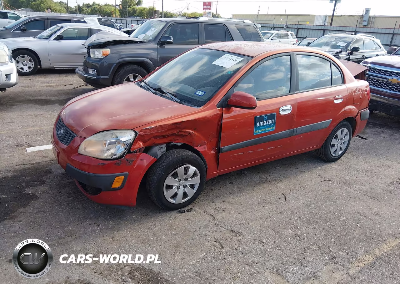 2009 Kia Rio Lx VIN:KNADE223896574908 - 2
