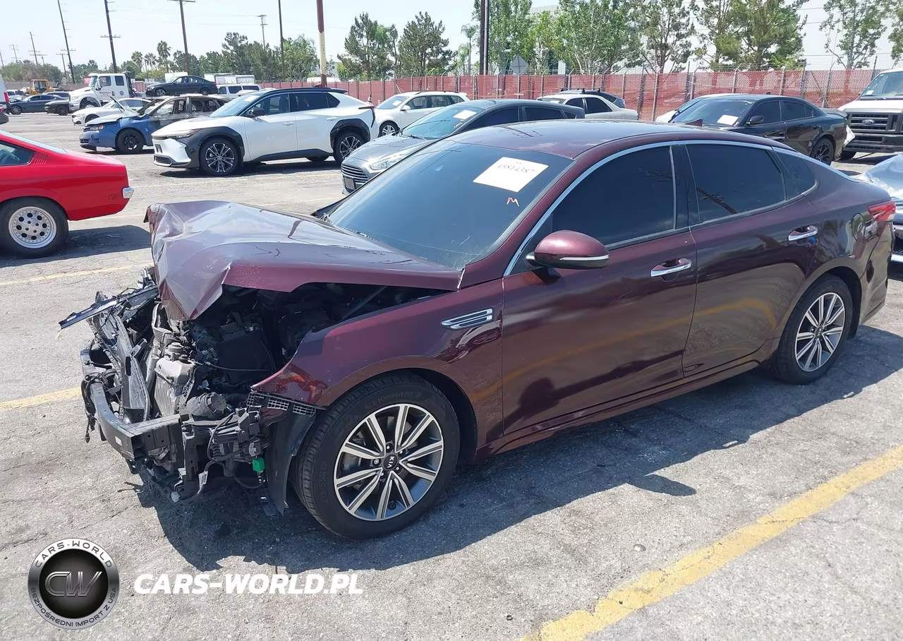 2019 Kia Optima Ex VIN:5XXGU4L1XKG297570 - 2