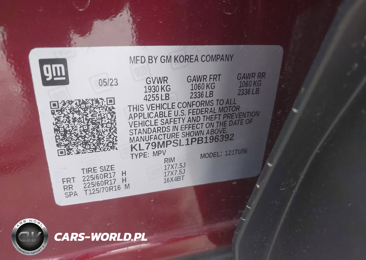 2023 Chevrolet Trailblazer Lt VIN:KL79MPSL1PB196392 - 9