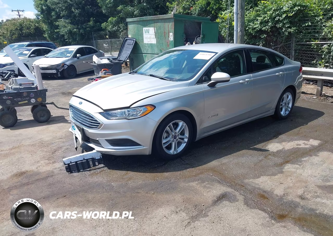 2018 Ford Fusion Hybrid Se VIN:3FA6P0LUXJR165436 - 2