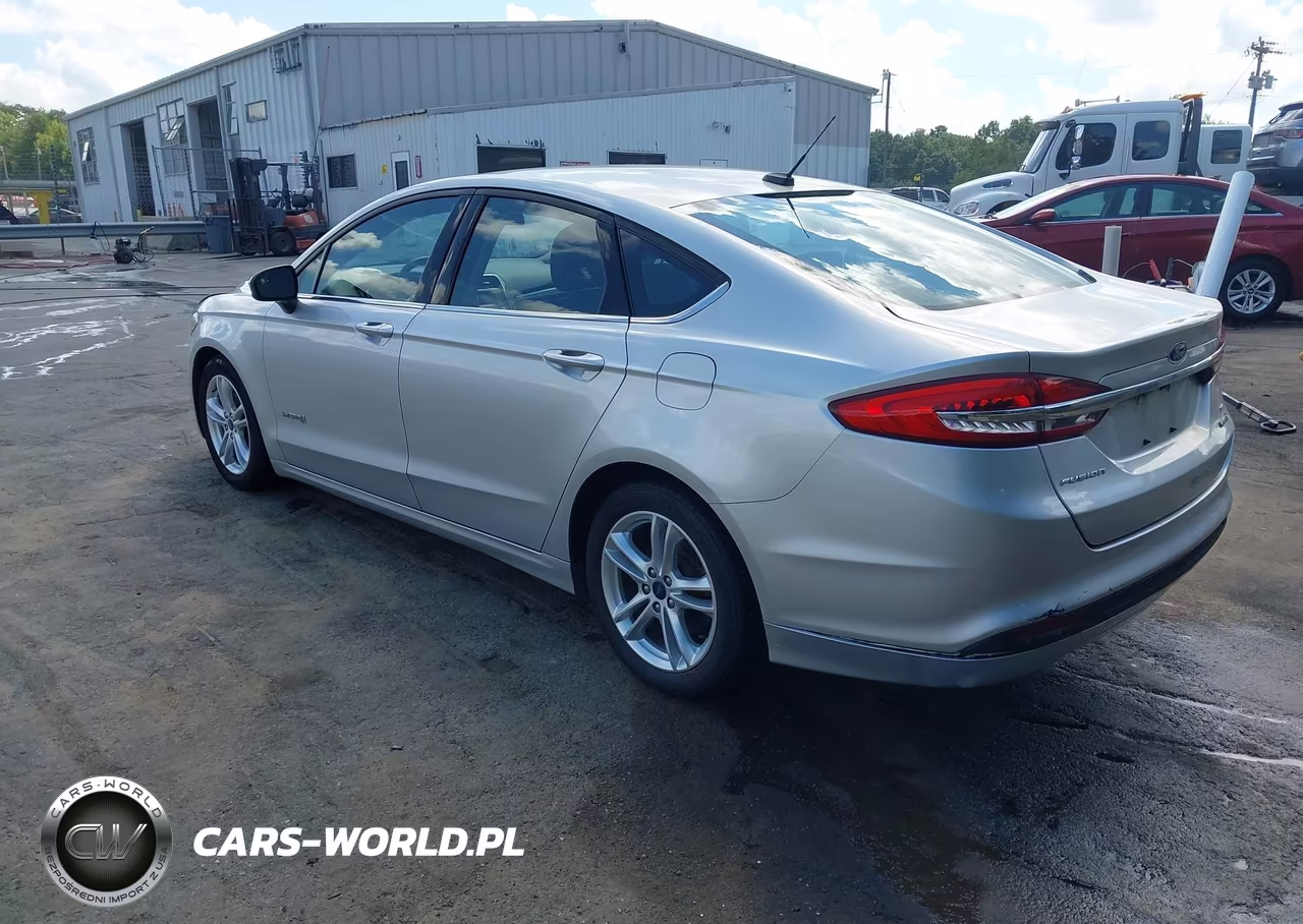2018 Ford Fusion Hybrid Se VIN:3FA6P0LUXJR165436 - 3