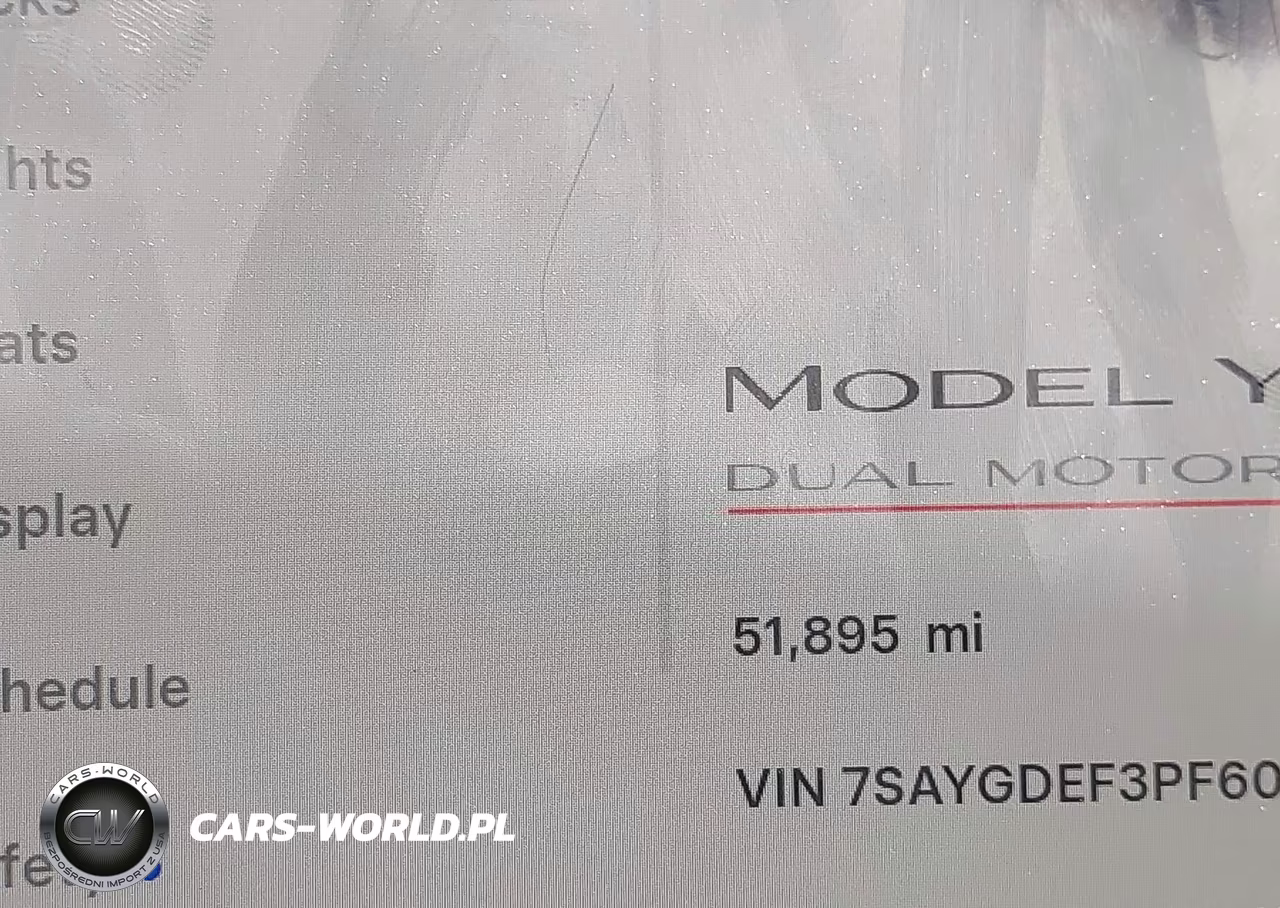 2023 Tesla Model Y Performance Dual Motor All-Wheel Drive VIN:7SAYGDEF3PF601016 - 16
