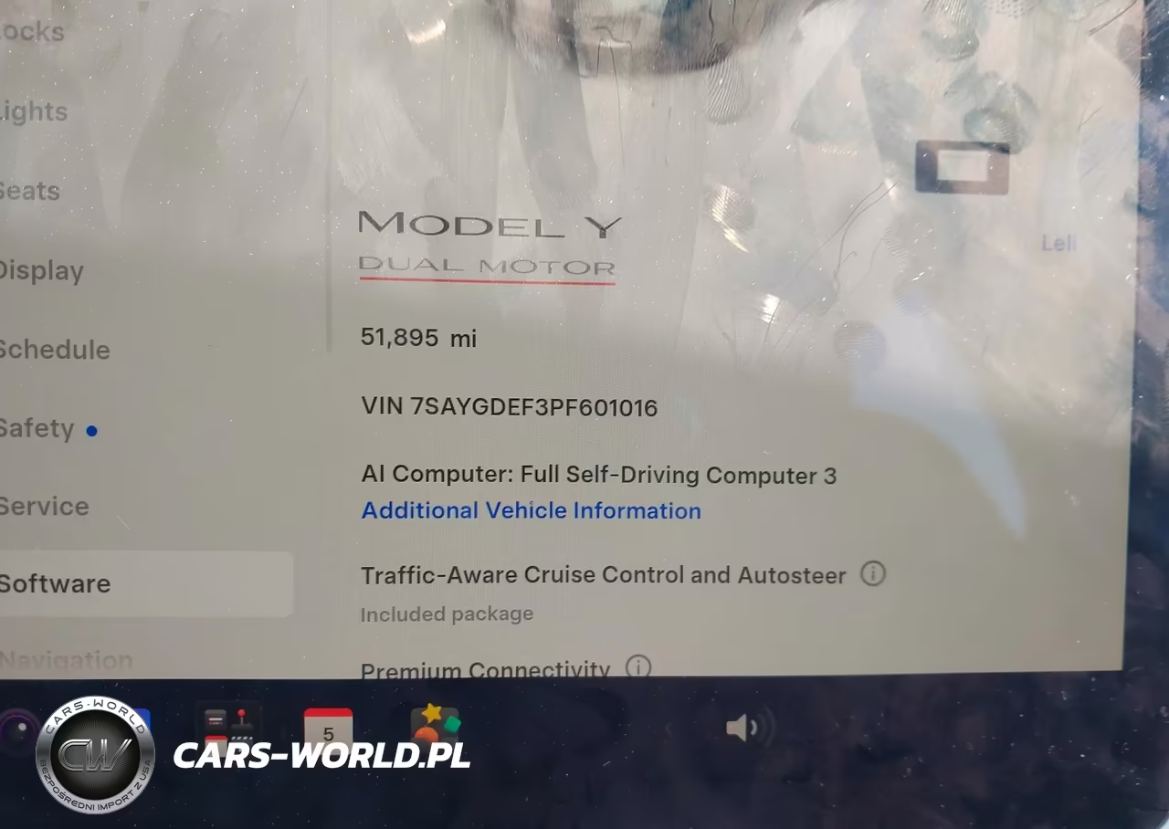 2023 Tesla Model Y Performance Dual Motor All-Wheel Drive VIN:7SAYGDEF3PF601016 - 7