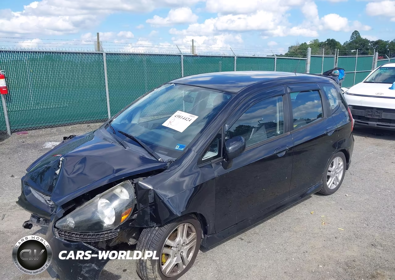 2008 Honda Fit Sport VIN:JHMGD38658S002516 - 2