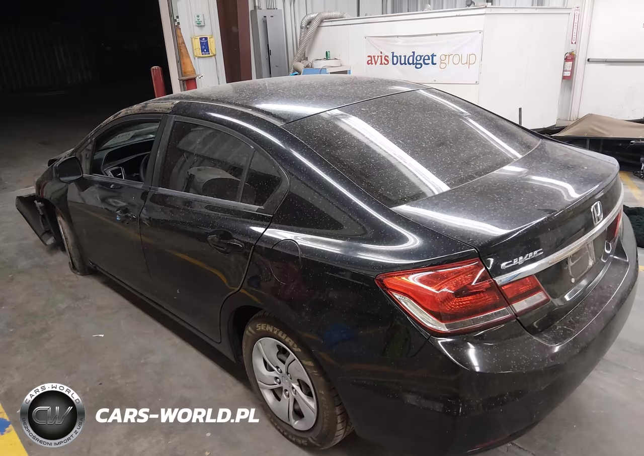 2013 Honda Civic Lx VIN:2HGFB2F59DH301632 - 3