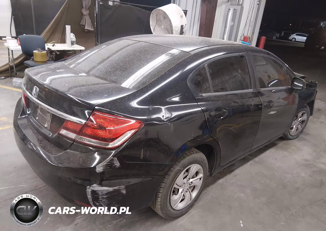 2013 Honda Civic Lx VIN:2HGFB2F59DH301632 - 4