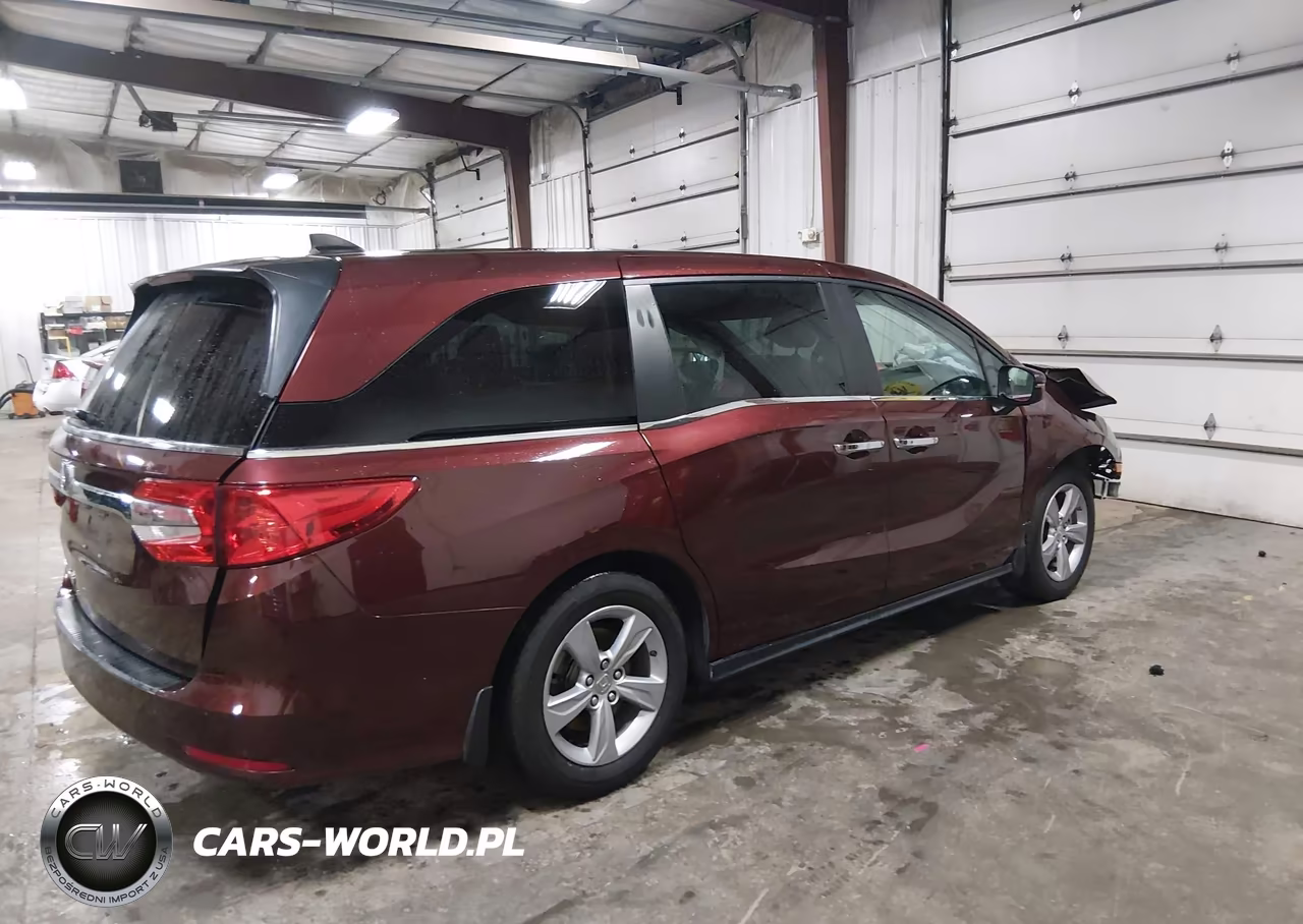 2018 Honda Odyssey Ex VIN:5FNRL6H57JB074391 - 4