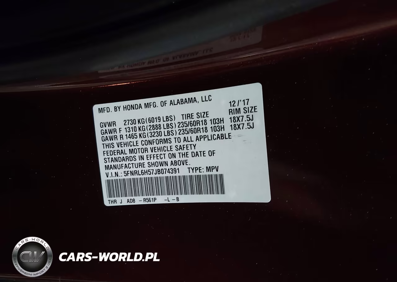 2018 Honda Odyssey Ex VIN:5FNRL6H57JB074391 - 9