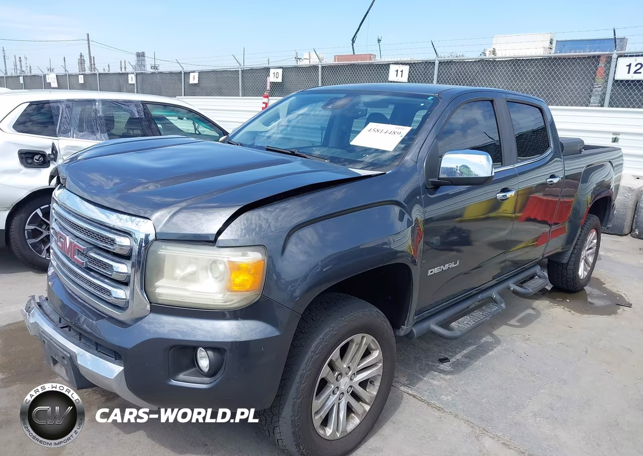 2015 GMC Canyon 4Wd Slt VIN:1GTG6CE36F1124875 - 2