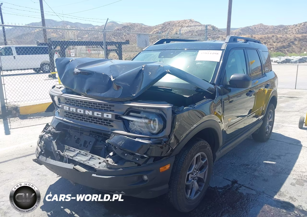 2024 Ford Bronco Sport Badlands VIN:3FMCR9D90RRF45544 - 2