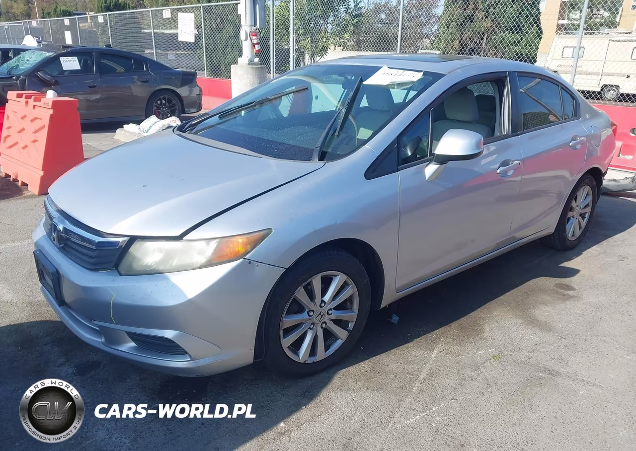 2012 Honda Civic Ex VIN:19XFB2F8XCE327675 - 2