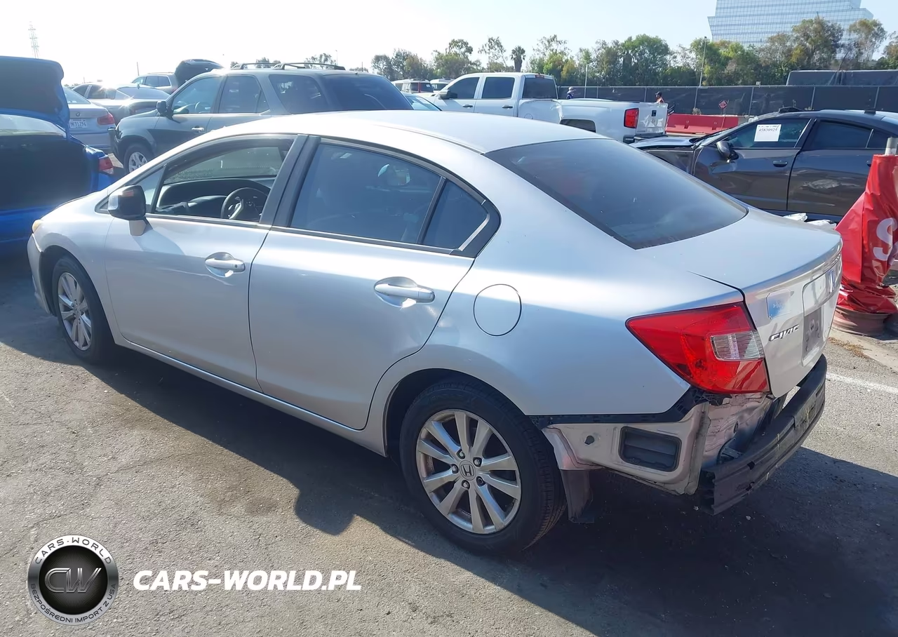 2012 Honda Civic Ex VIN:19XFB2F8XCE327675 - 3