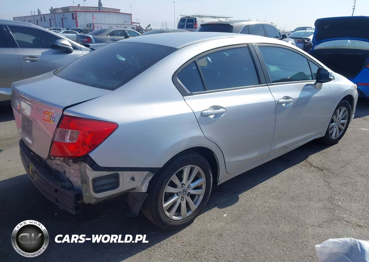 2012 Honda Civic Ex VIN:19XFB2F8XCE327675 - 4