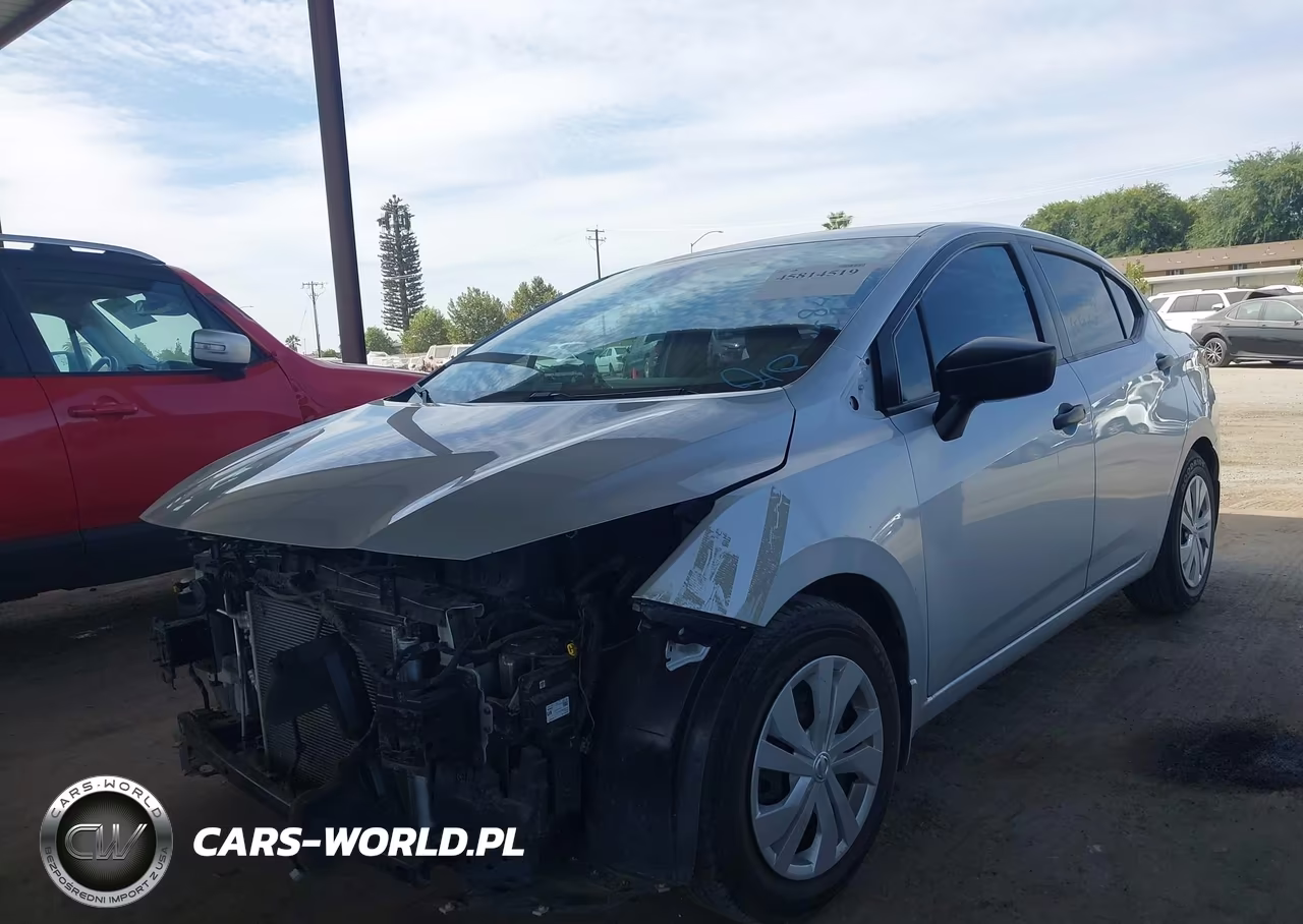 2022 Nissan Versa 1.6 S Xtronic Cvt VIN:3N1CN8DV6NL848111 - 2