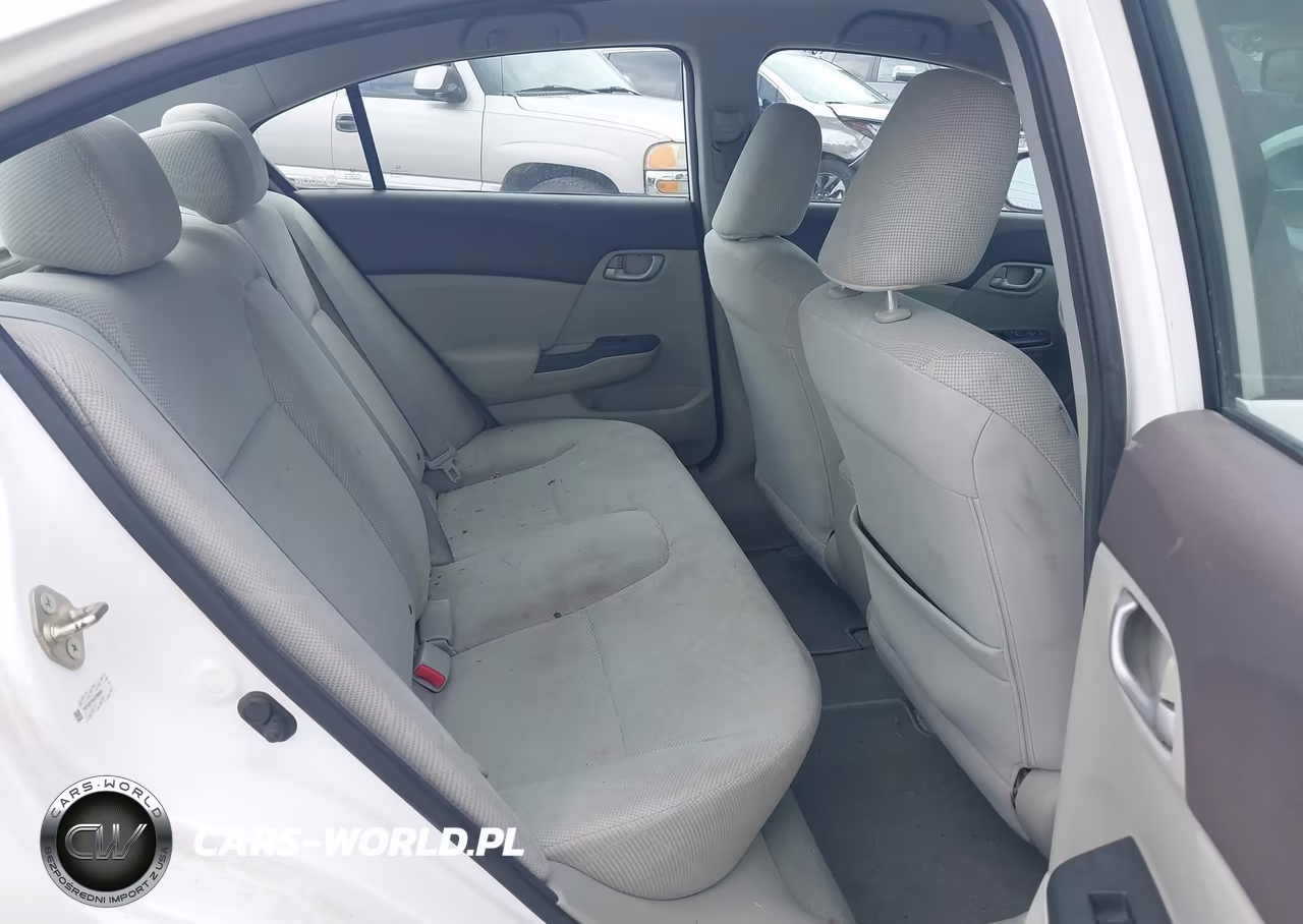 2012 Honda Civic Lx VIN:19XFB2F55CE060824 - 7