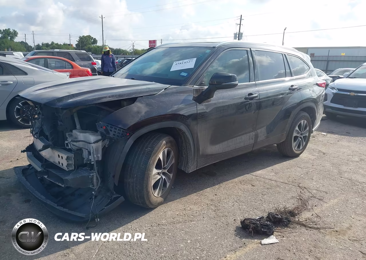 2021 Toyota Highlander Xle VIN:5TDGZRAH7MS032430 - 2